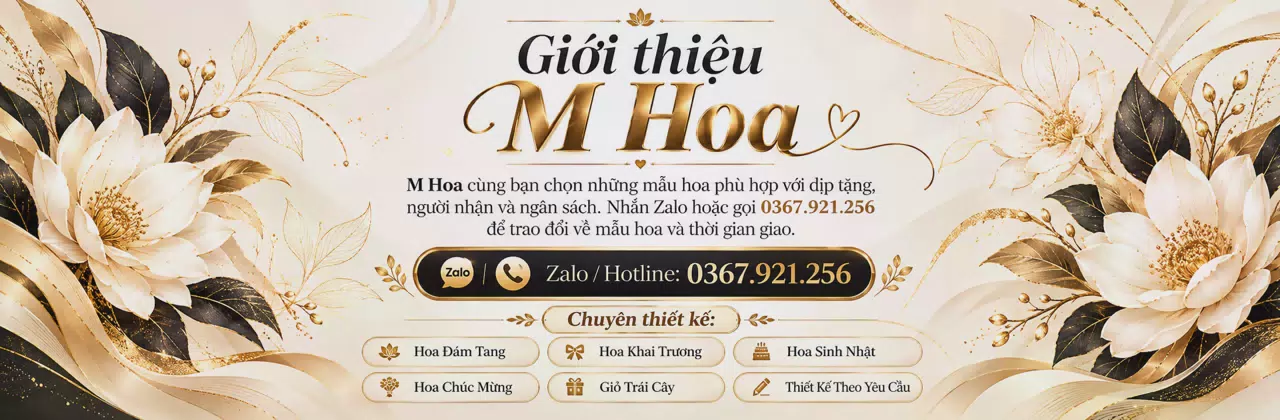Ảnh bìa Shop hoa tươi Xã Hoàng Hoa Thám Hưng Yên - Chọn hoa theo câu chuyện của bạn